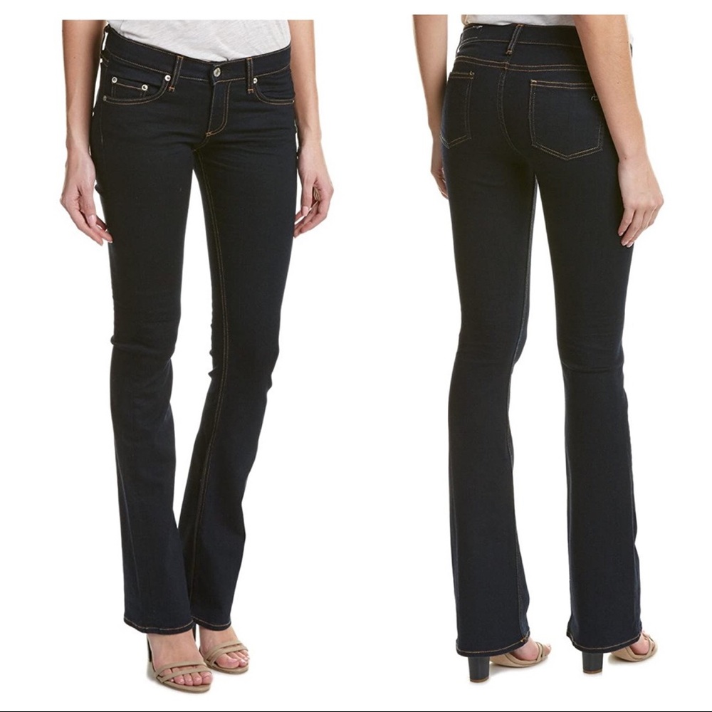 rag and bone Stiletto Boot Jeans Soft Harrow 26